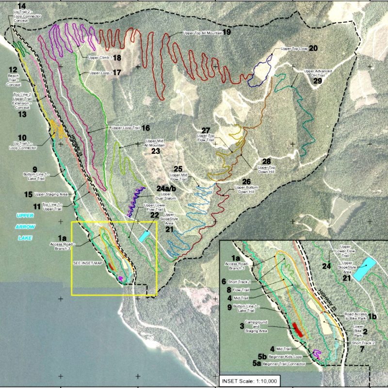 2016 Nakusp MP Trails Map shot