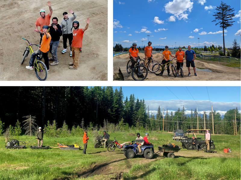 1 Field Crew tri collage Aug 24